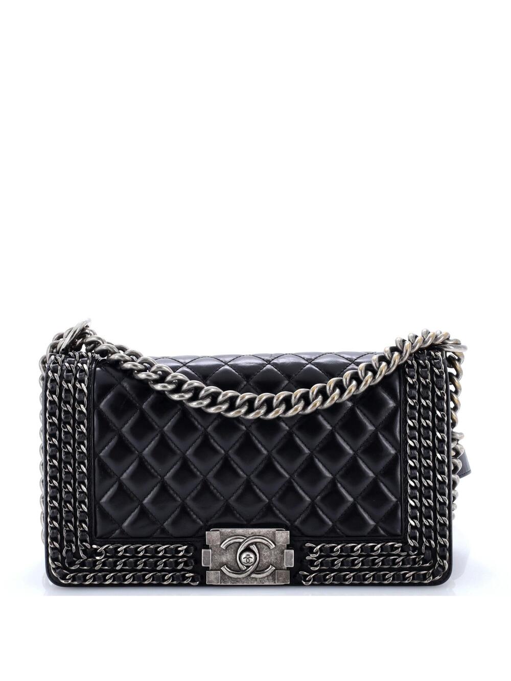Chanel Chained Boy Flap Bag Quilted #289054C36B